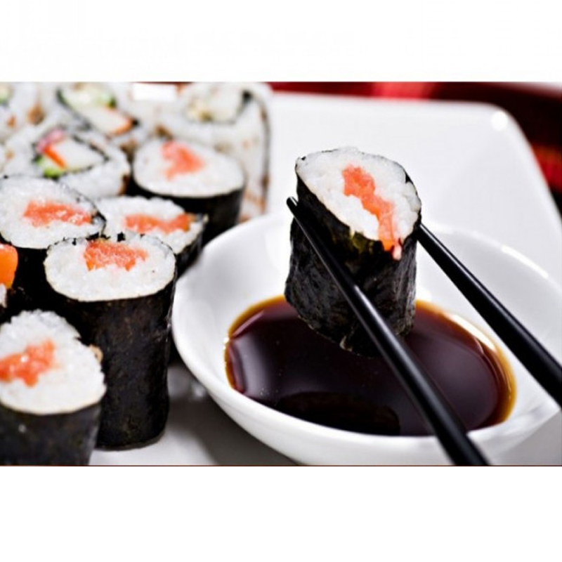 Ταπετσαρία με Φαγητά Sushi Rolls